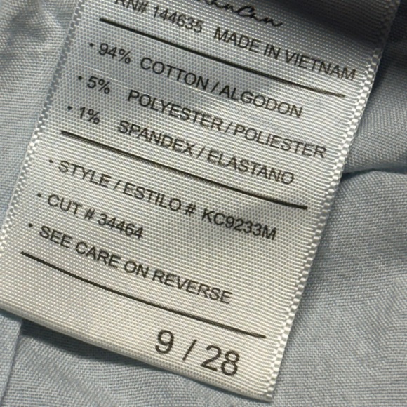 Kancan Straight Raw Hem Jeans Stretchy Size 9 - Picture 7 of 7